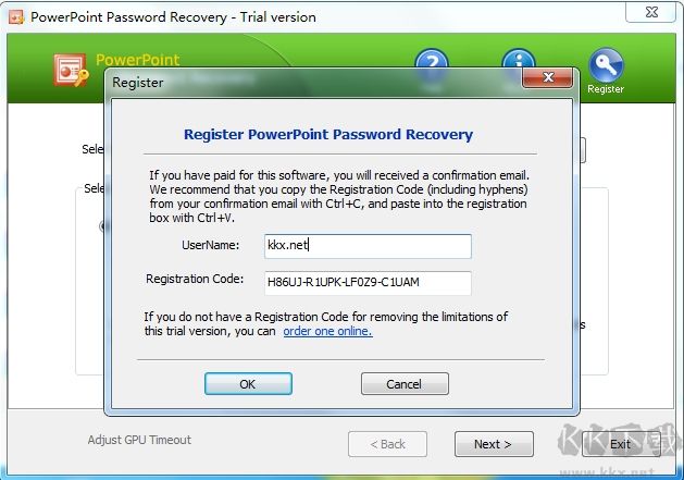 PowerPoint Password Recovery